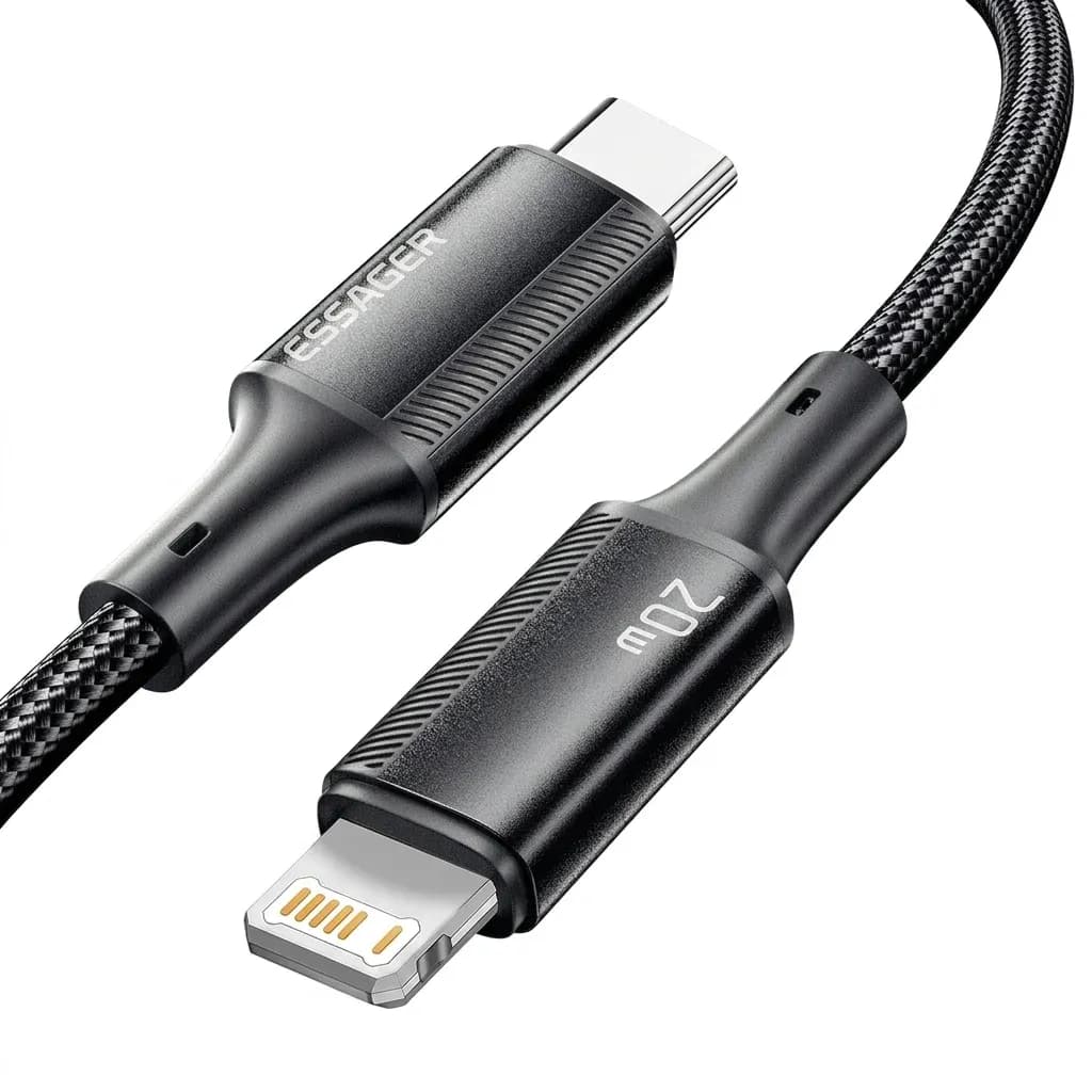 에사저 USB-C 라이트닝 고속 충전 케이블