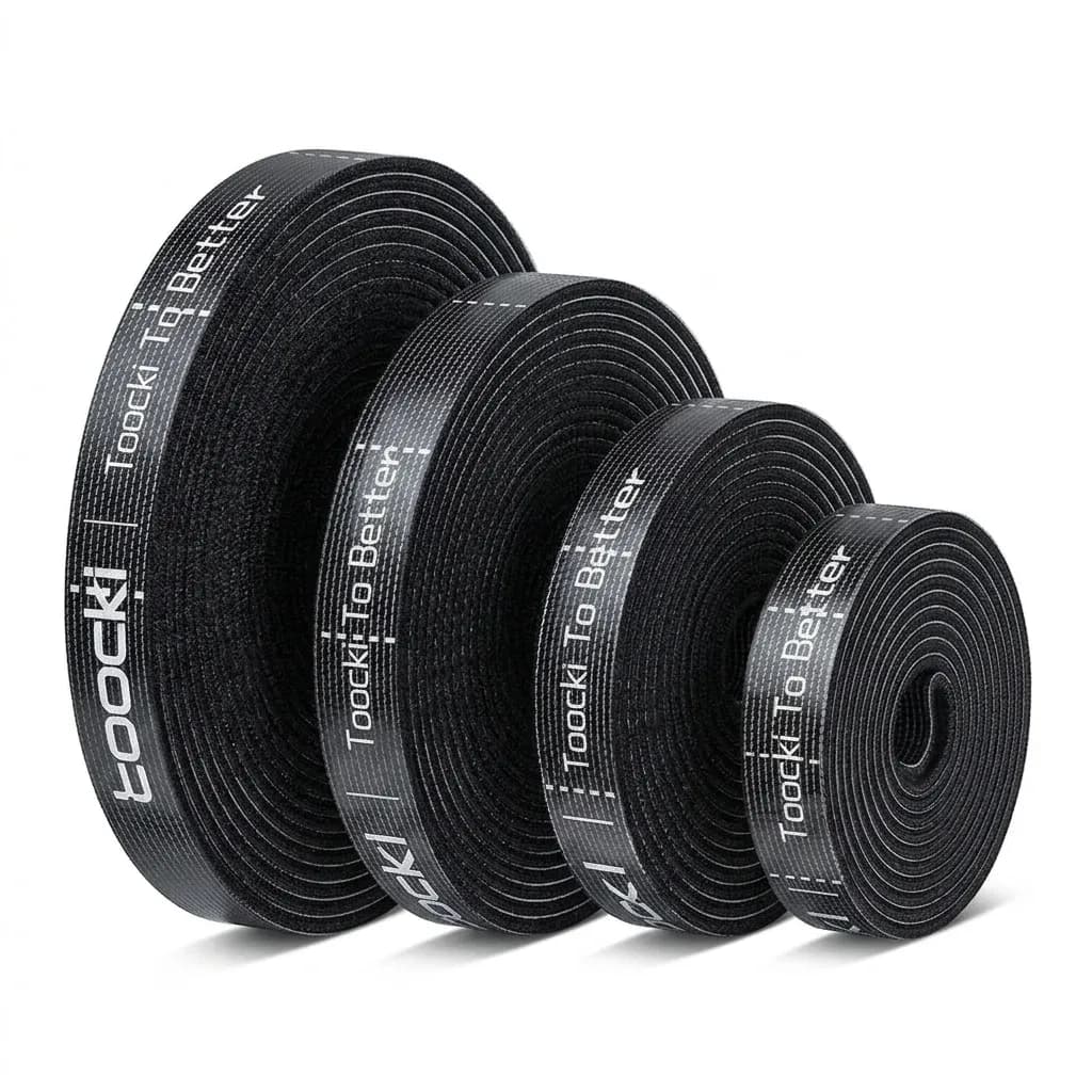 투키 나일론 케이블 정리 롤 4개