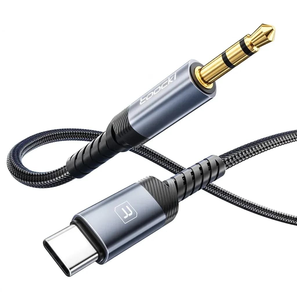 투키 USB-C 라이트닝 오디오 연장 케이블