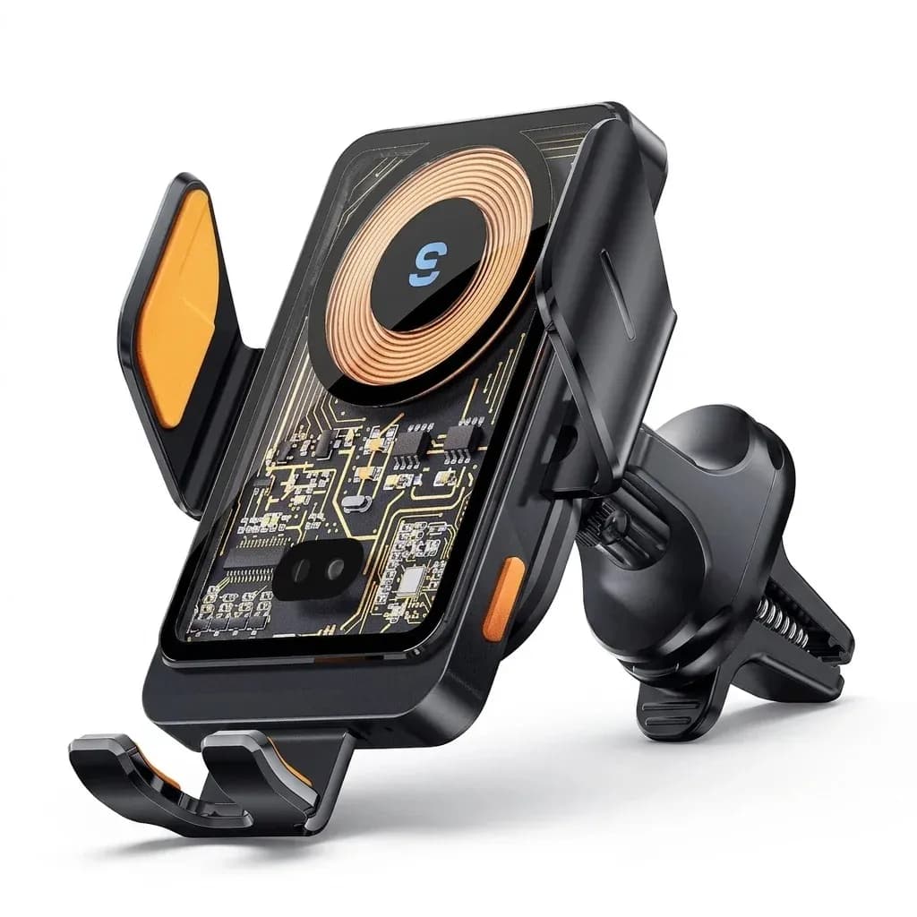 Essager 15W 차량용 무선 충전 중력식 에어벤트 거치대