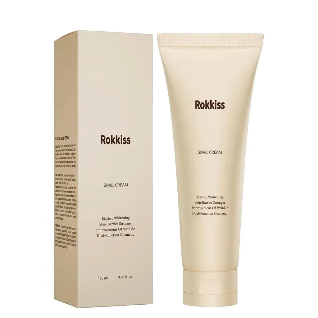 록키스 스네일 크림 튜브와 박스