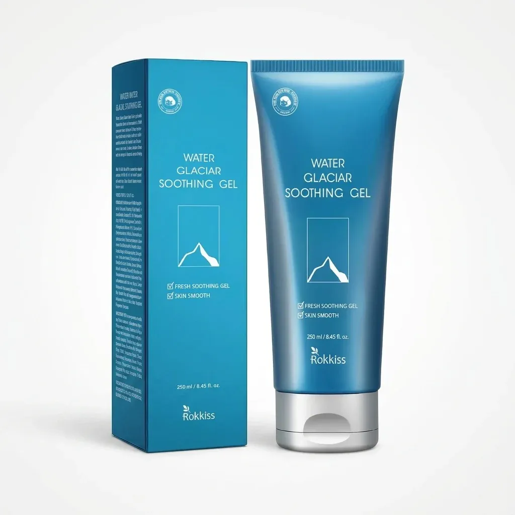 록키스 워터밤 빙하수 수딩젤 튜브 박스