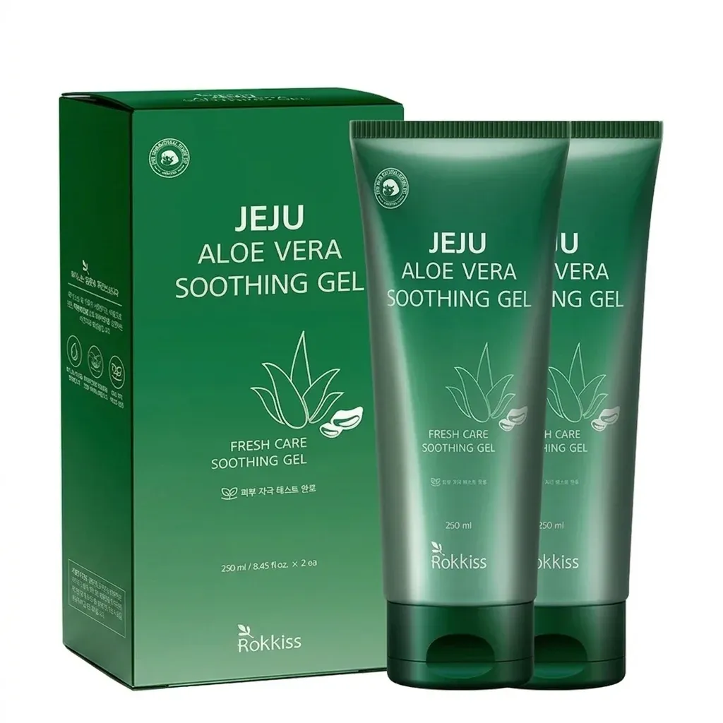 록키스 제주 알로에베라 수딩젤 2개입 세트