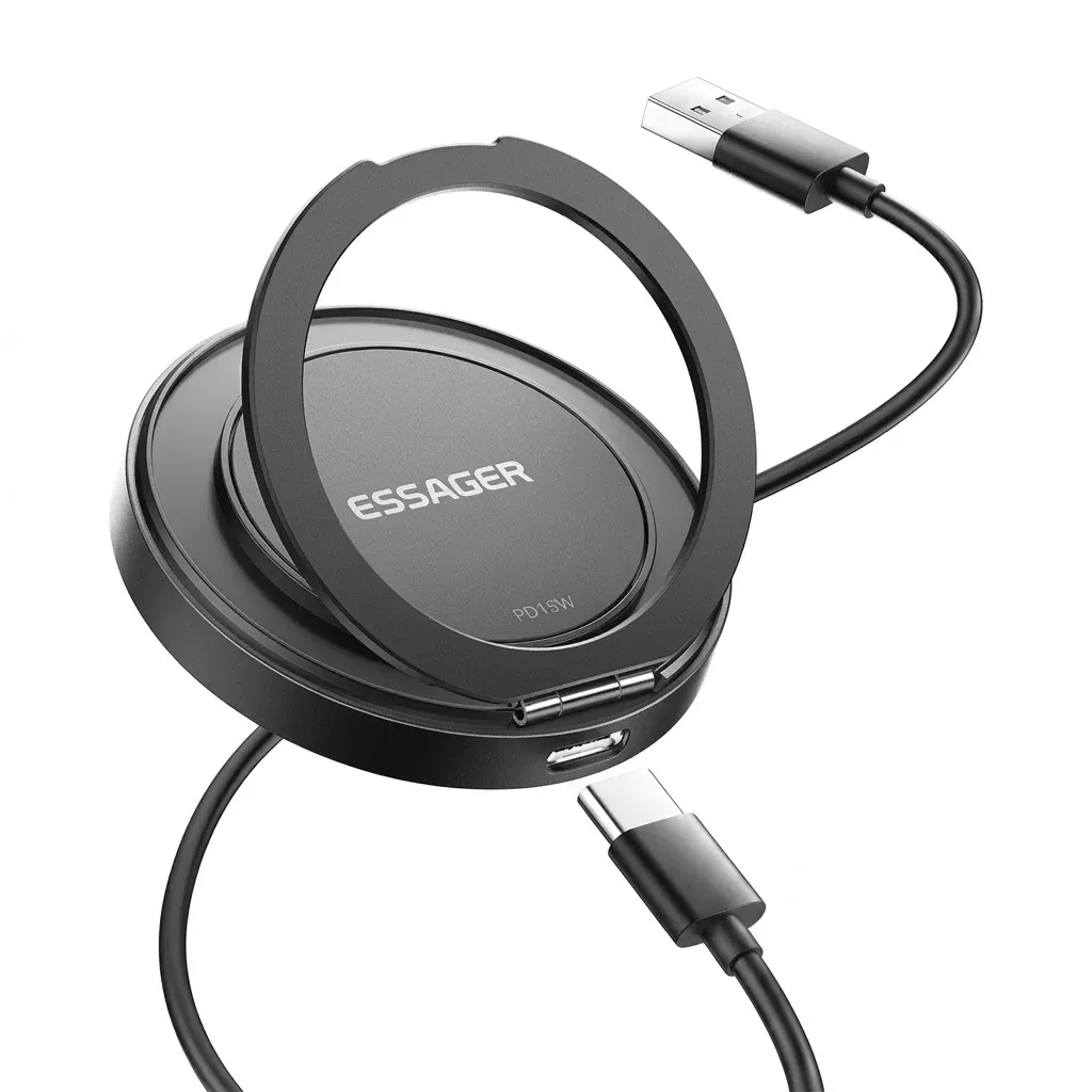 에사저 맥세이프 호환 15W 무선 충전기