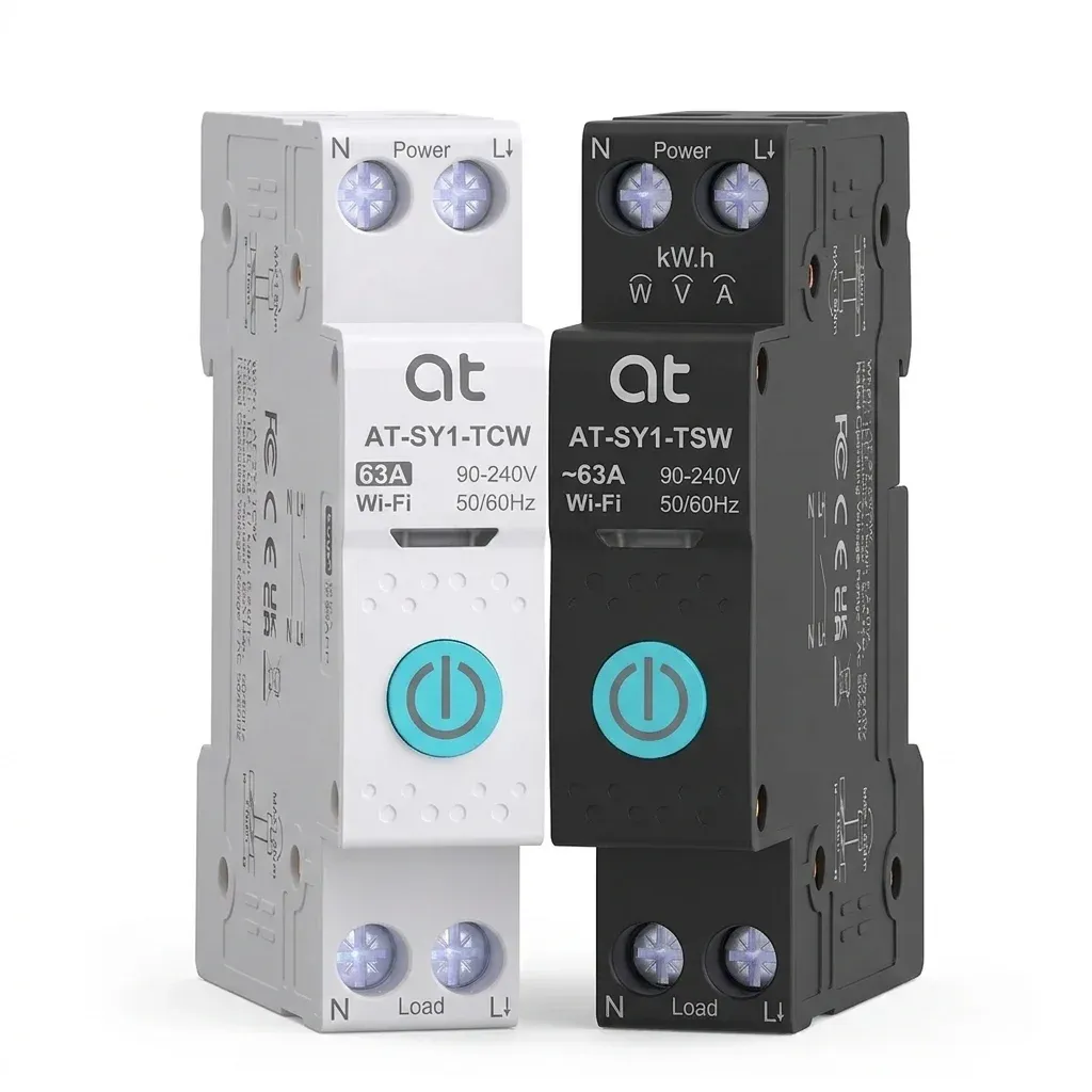 투야 Wi‑Fi 63A 스마트 회로차단기 정면