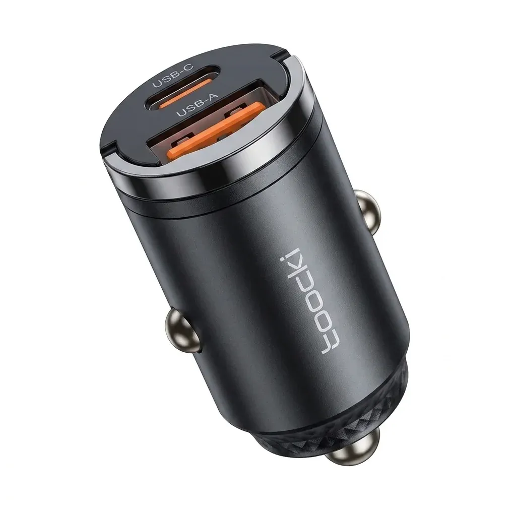 투키 33W 듀얼포트 차량용 충전기