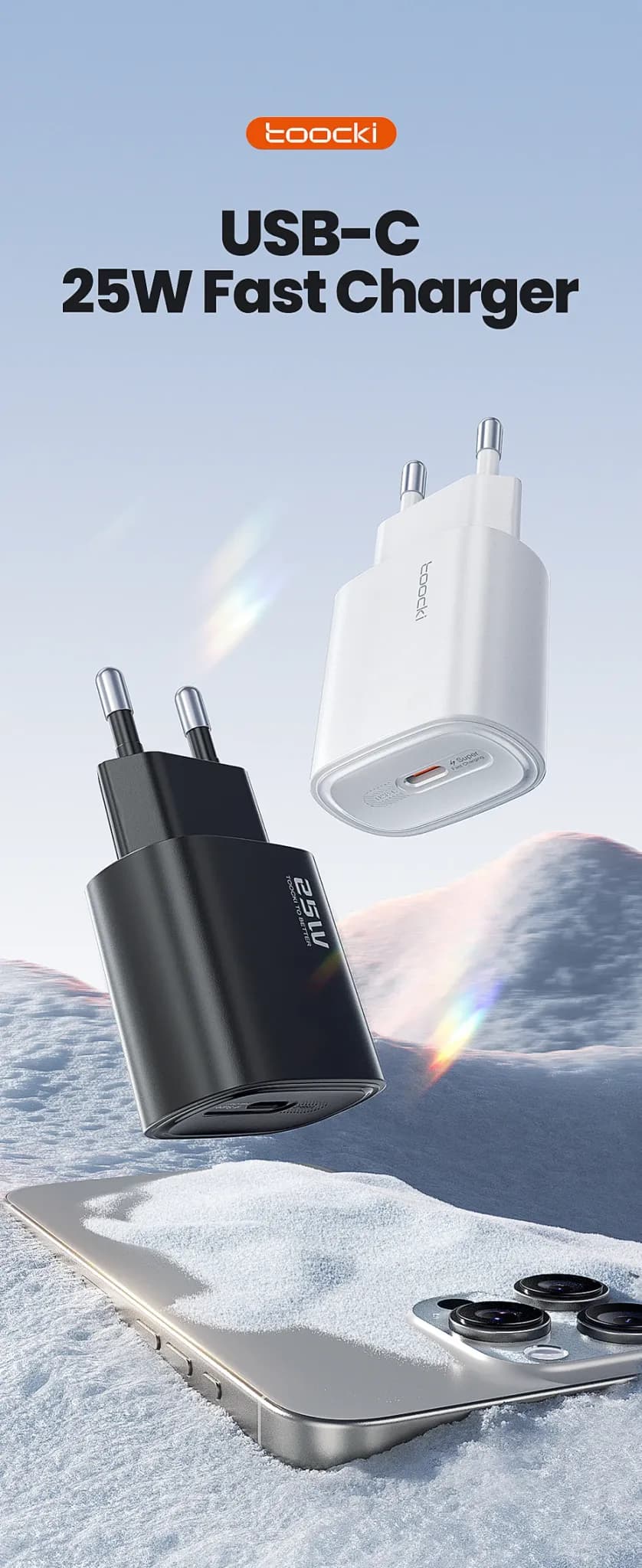 투키 25W 미니 PD 고속충전기