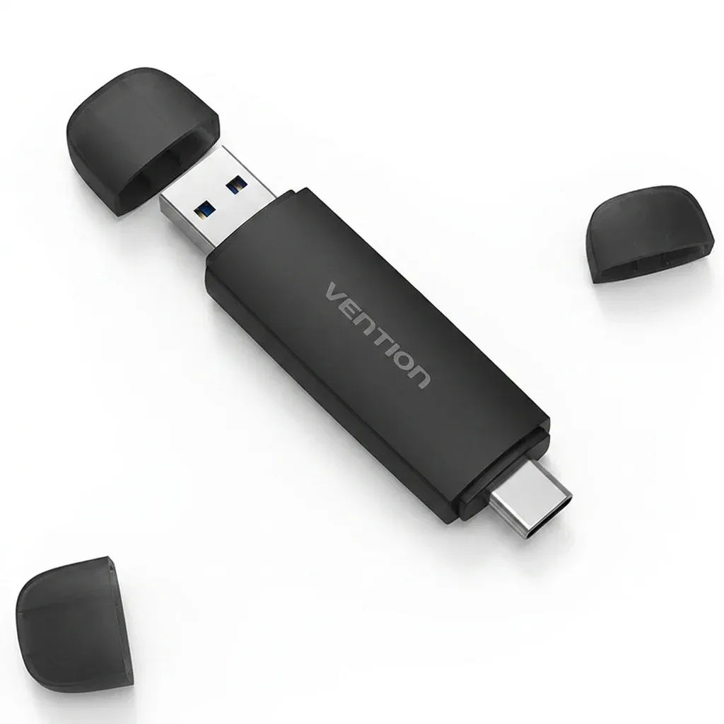 벤션 USB 3.0 듀얼 슬롯 카드리더기